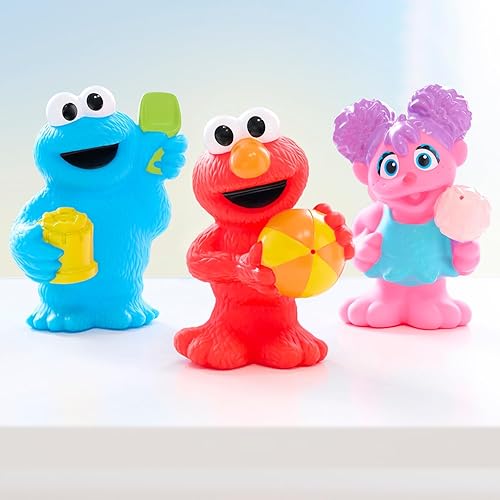 Miniatura 3 de Sesame Street - Juego de 3 piezas de juguetes flotantes para baño y piscina, juguetes para niños de 2 años en adelante Just Play