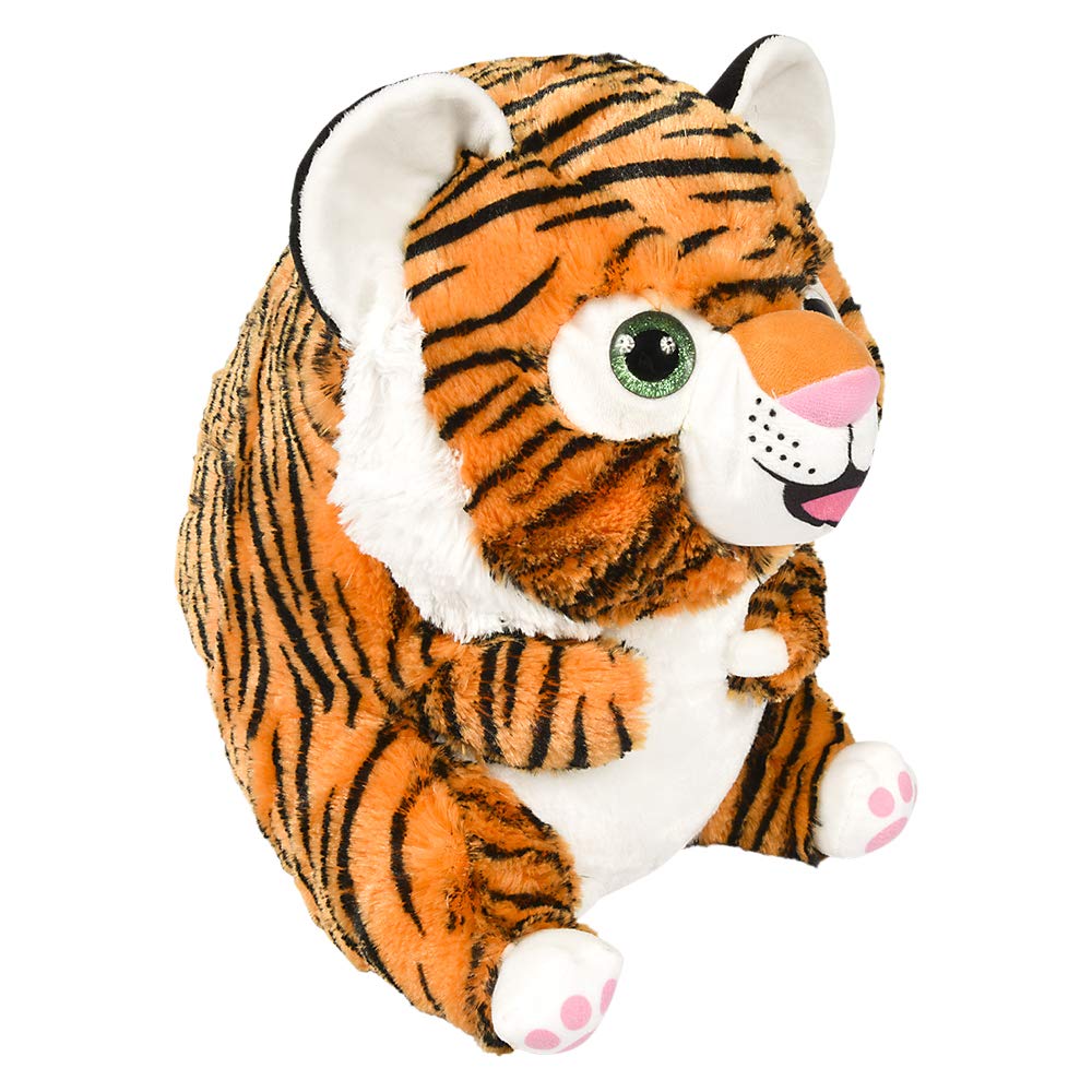Rhode Island Novelty 13 Inch Belly Buddy Tiger, One per Order