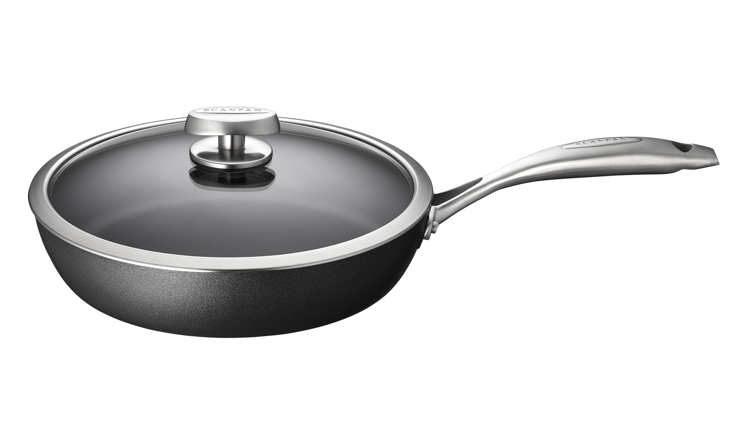 SCANPAN SC68102600 Pro IQ, Sauteuse 26 cm avec couvercle en verre
