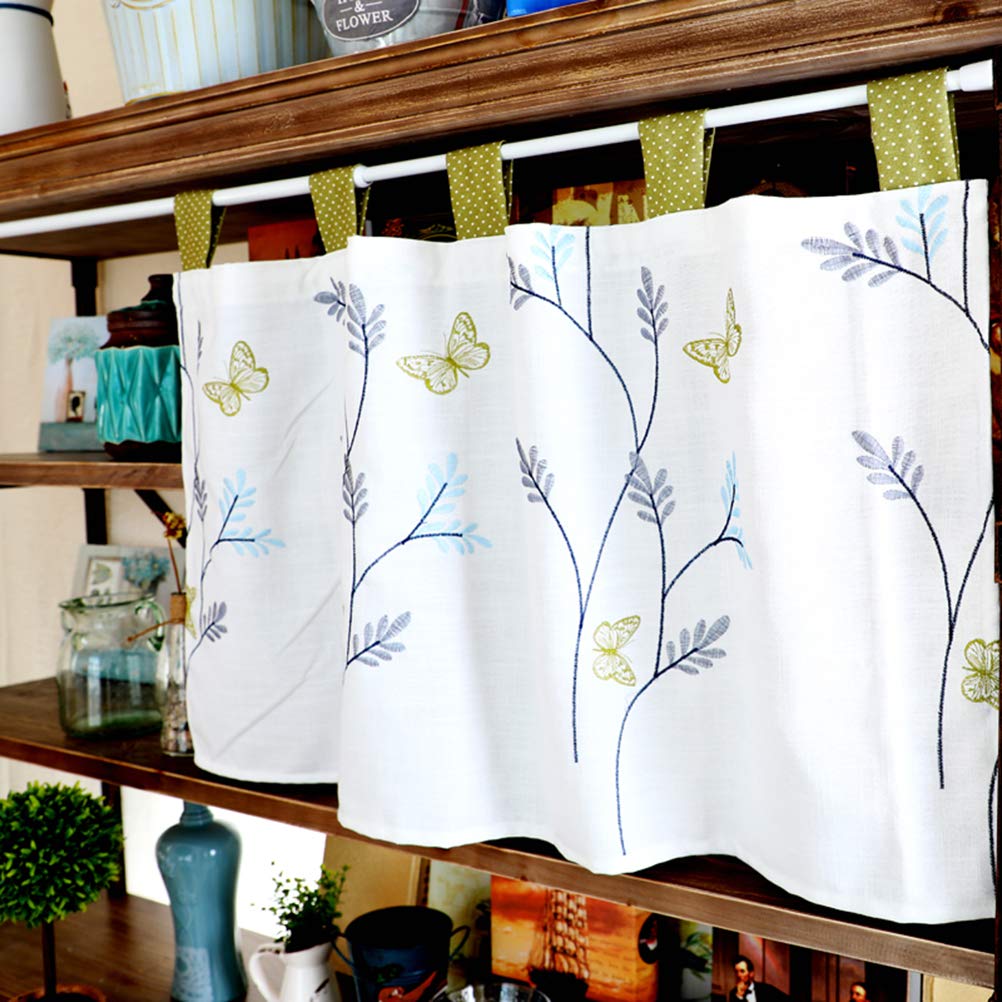 Cortina de partición pequeña y decorativa para puertas y ventanas interiores