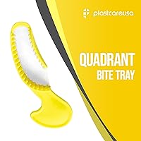 Vista 6 de 35 bandejas de impresión de registro de mordeduras dentales, 1 caja de 35 bandejas de mordida