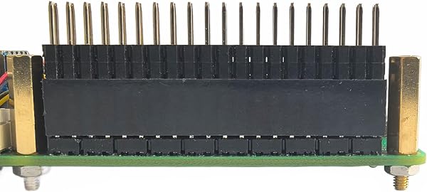 DSLRKIT 13,5 mm GPIO und PoE Pin Header Höhenerhöhung Extender für Raspberry Pi 5 4B 3B+ 3B (2 Stück) - 3