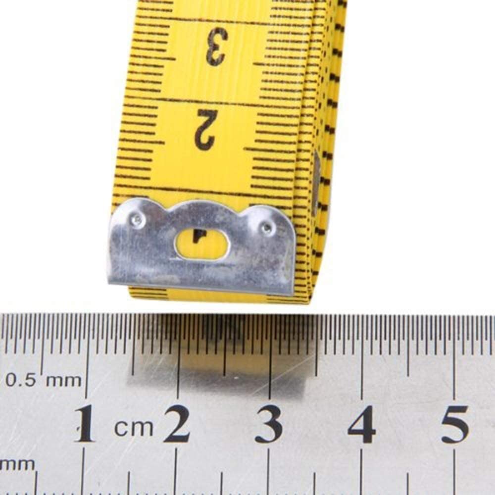 Cinta métrica, Aofocy - Cinta métrica suave de 120 pulgadas for costura y sastrería, tiene una escala en centímetros en el reverso que mide hasta 300 cm