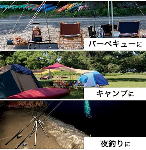 LIVELIFE 充電式LEDランタン | 小型 led ライト 暖色 調光3段階 1200ルーメン 5200mAh 充電式 USB メインランタン 小型コンパクト マグネット付き 吊り下げ アウトドア キャンプ 車中泊 防災グッズ 防災/災害 台風 地震 停電用 明るい IPX5防水 防塵 連続点灯60時間 5枚目