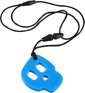 SWOOMEY Colar De Mordedor Infantil Colares De Mastigação Para Crianças Sensoriais Mordedor De Mastigar Brinquedos De Mordedor De Bebê Pingente De Mastigação Chupetas De Silicone