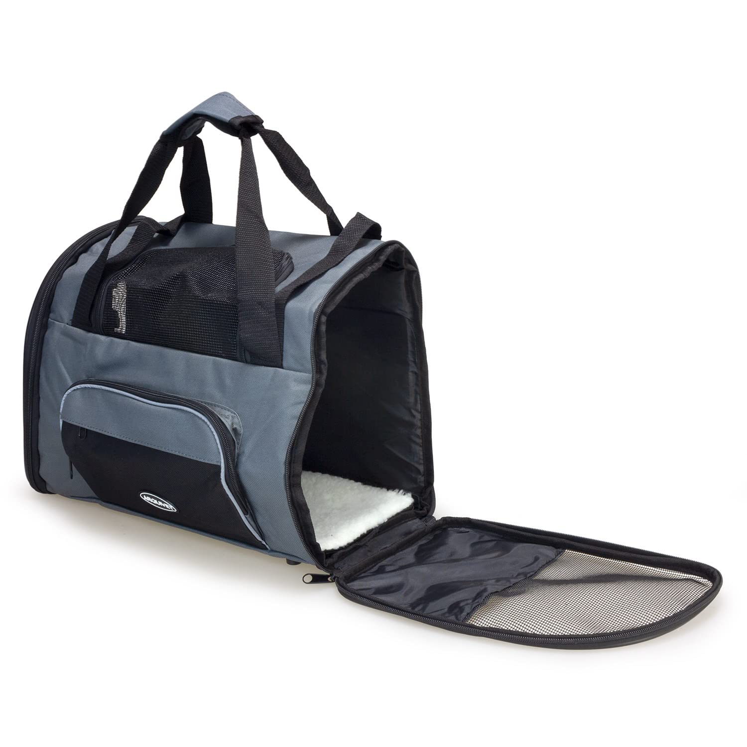 ARQUIVET Mochila para Perros y Gatos Luxury - 3 Aperturas - 41 x 21 x 30 cm - Transportín para Animales pequeños o roedores - Accesorios y Bolsas para Mascotas
