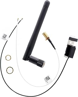 Wireless WiFi Antenna WLAN Cables C5NF7 0C5NF7 Replacement for Dell Optiplex 9020 3070 3040 7040 7050 7090 (MFF) Micro Desktop, Sivler