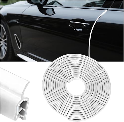 Miniatura 7 de Protectores de borde de puerta de automóvil, sello de goma de 16 pies, borde de puerta de automóvil, protector de borde de puerta en forma de U,