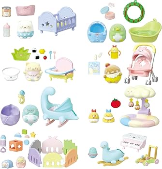 ミニチュア★リーメント★ベビーちゃんセット Amazon.co.jp: リーメント すみっコぐらしよちよちベビールーム