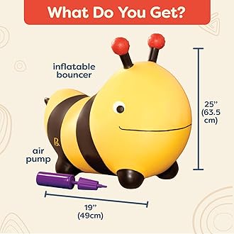 Bouncy Boing! - Bizzi Ride-On Bee Bouncer