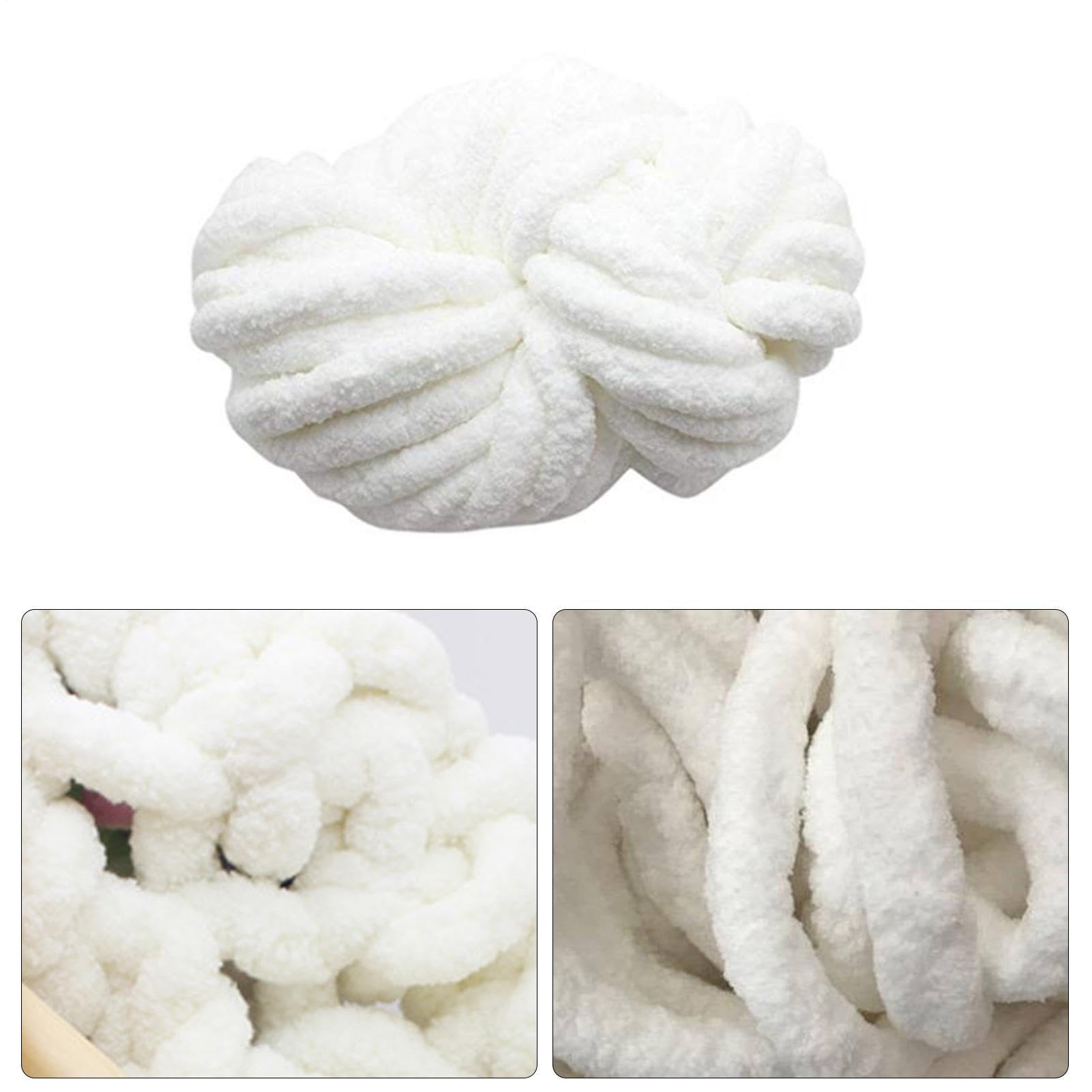 Filato Grosso Da Maglia Morbido Confortevole Uncinetto | Filato Ciniglia Gigante e da Coperte Forniture Per Tappeti, Sciarpe, Cucce, Maglioni, Guanti, Cappelli,