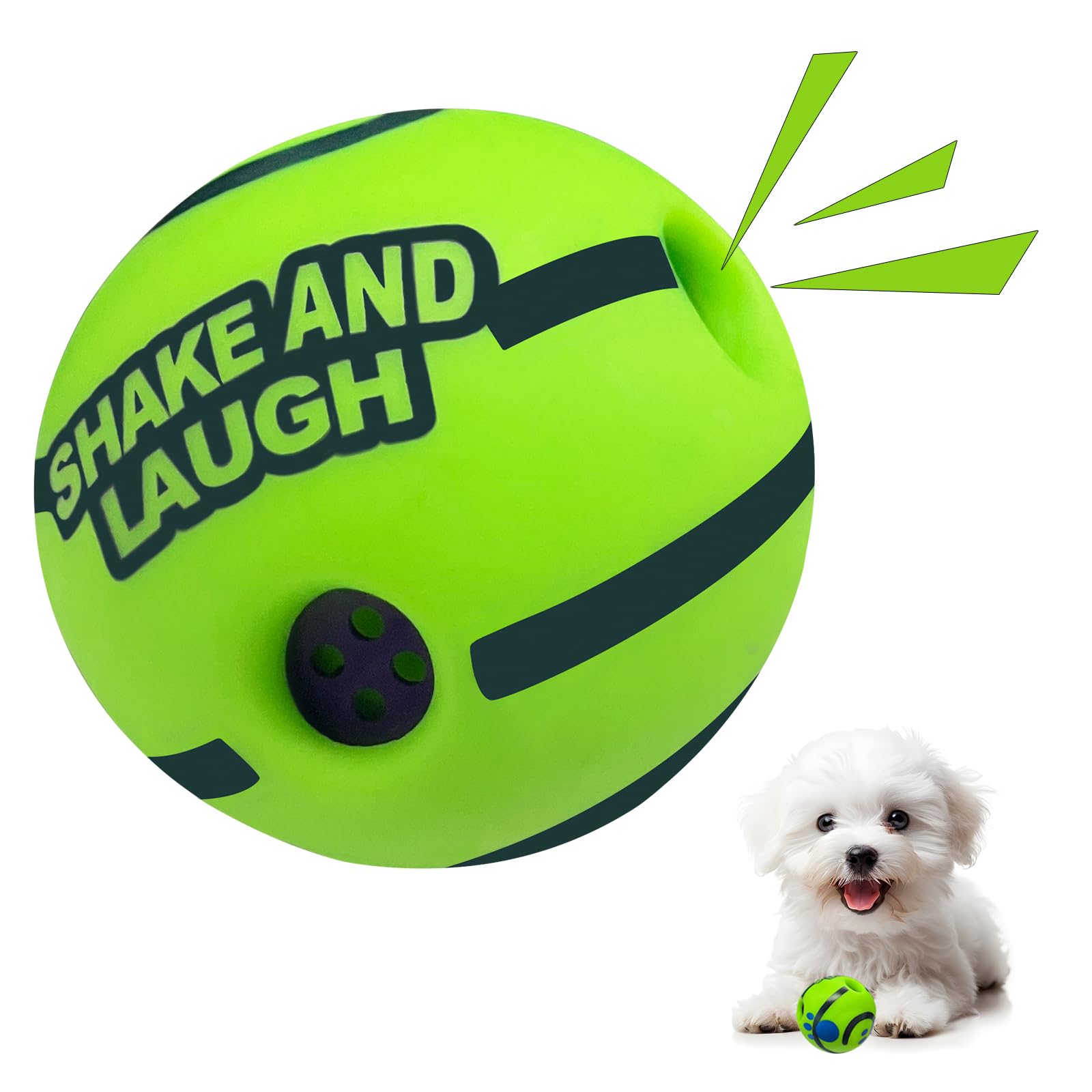 Dog Toys Ball Interactive Dog Ball Shaking with Gibbering Sound for Training Herding XS 2 75 in 7