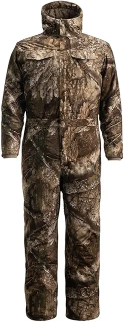 Men's Insulated Waterproof Camo Hunting Coverall - RainBlocker Technology
