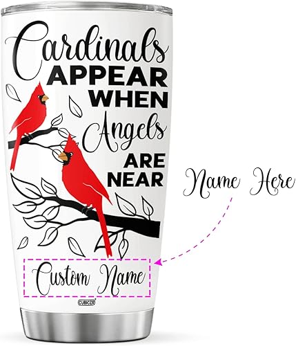 Miniatura 9 de CUBICER Vasos de café aislados personalizados para bebidas frías y calientes, taza de viaje con tapa, regalos de cumpleaños para adultos, mujeres,