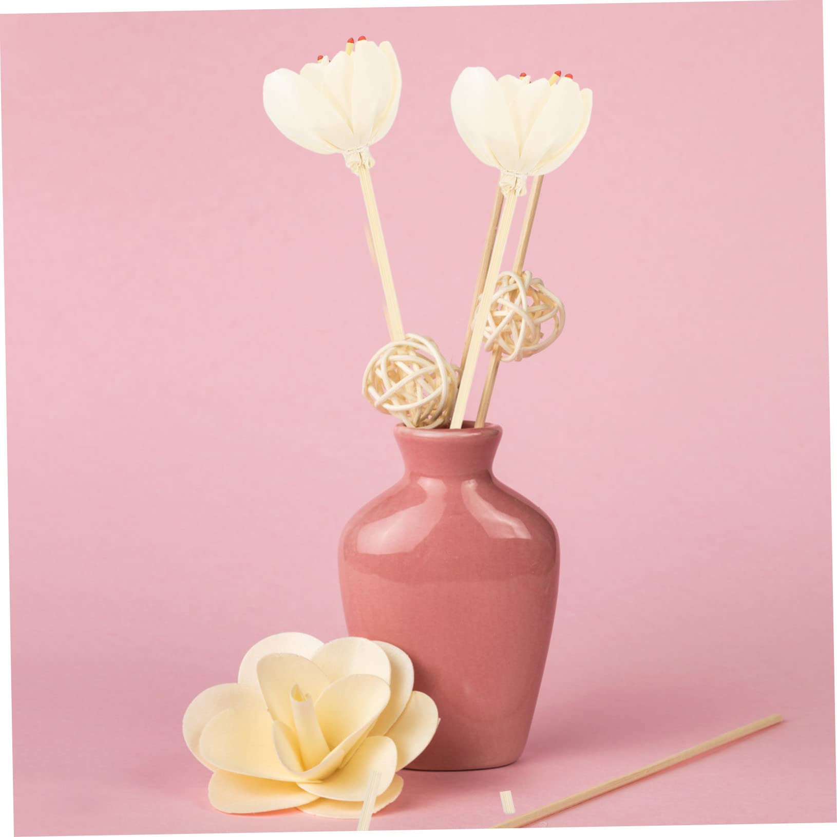 EXCEART 50stücke Diffuser Sticks Natürlichem Material Für Entspannende Düfte Raumdekoration Schlafzimmer Und Yoga-räumen