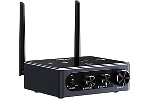 PROZOR HiFi Amplifier Integrated Amplifier Supports Optical Input Aptx HD Acc