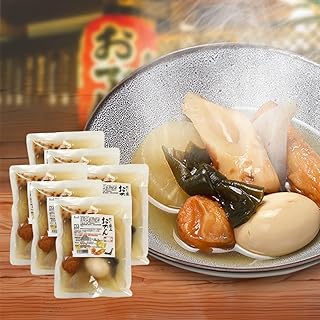 おでん レトルト だし染みおでん 7種360g × 6袋セット 6人前 6食 常温 横浜開花亭 おでん鍋【ミツワ酒販オリジナル 食べ方ガイド付き】