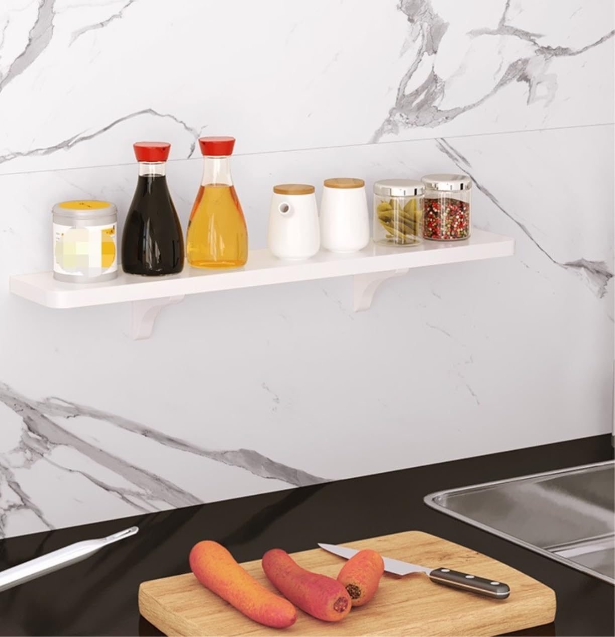 Półka Łazienkowa Półka prysznicowa z organizerem do przechowywania w kuchni łazienkowej Bez wiercenia Stojak prysznicowy Prysznicowa