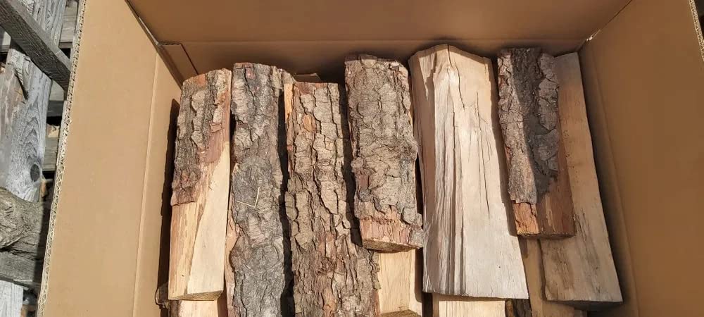 VBChome Legna da ardere in legno duro, quantità 20 kg, legno di quercia, pioppo, betulla, 30 cm, legno essiccato, legna da ardere, falò e stufe, legna da ardere, 10500 kg, legno naturale, pronta