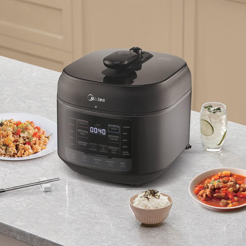 Panela de Pressão Elétrica 5L NutriPro Midea: Review após 7 dias de uso