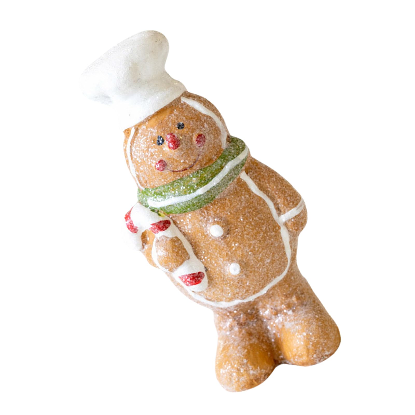 Kalttoy Men's Dad Gingerbreads Holiday Ornat Funny Gingerbreads Christmas Ornat Resin Home Decors Resin Holiday Figurines