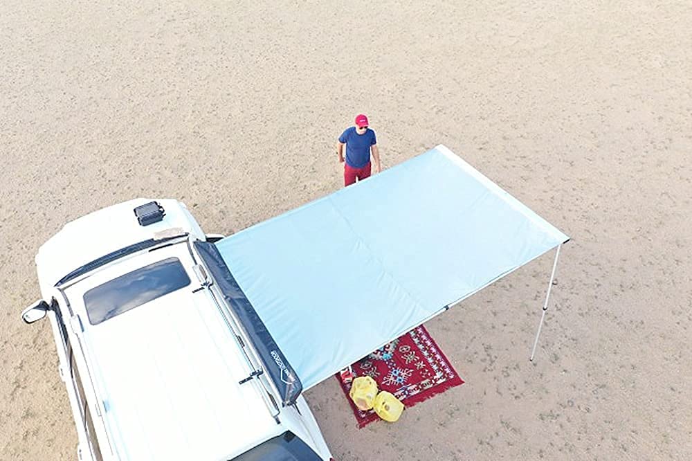 Amazon.co.jp: D&R 4WD【車用サイドオーニング】 防風 防雨 1~5人用