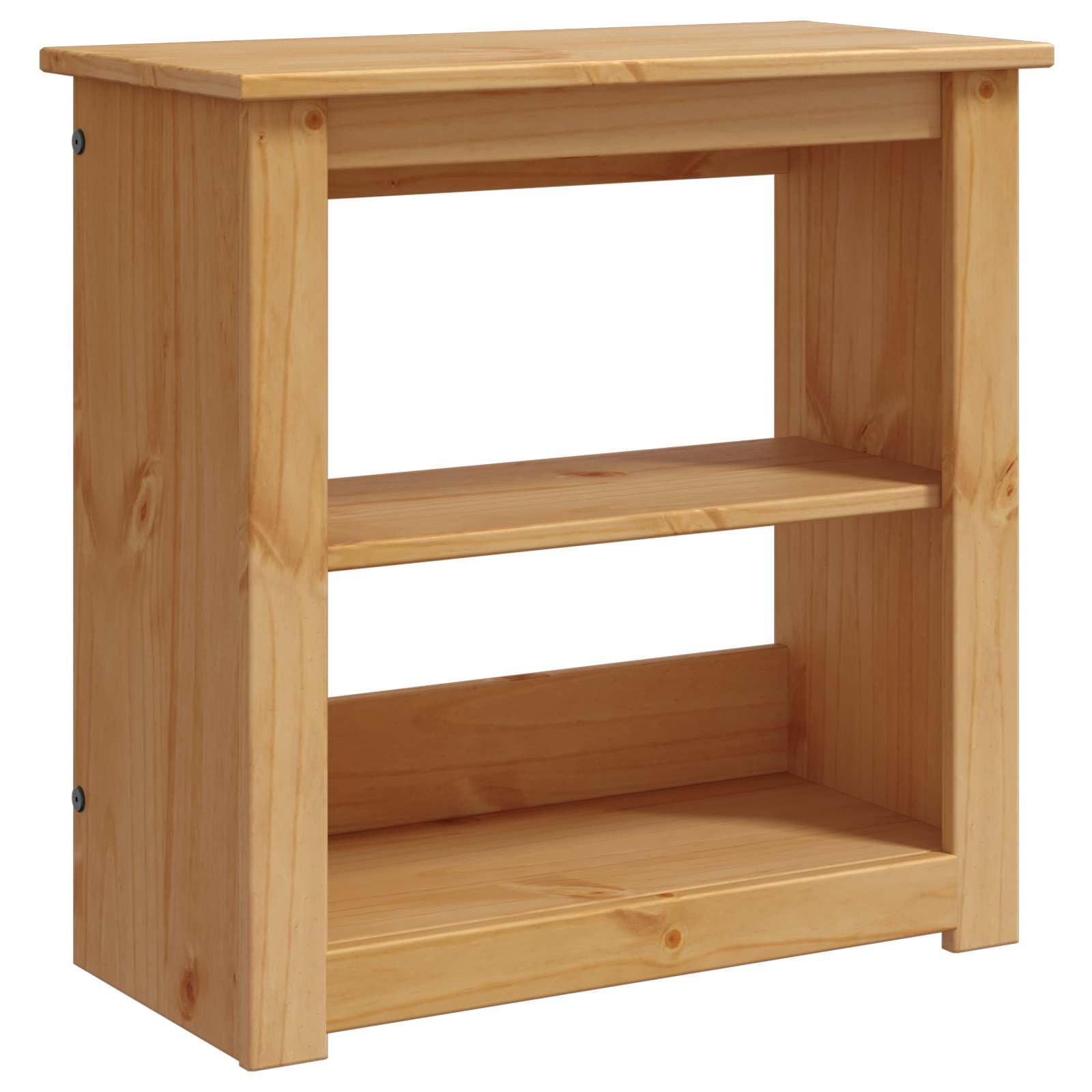 Panama - Armadietto per acquario, 60 x 30 x 60 cm, in legno di pino, con vano portaoggetti, colore: marrone