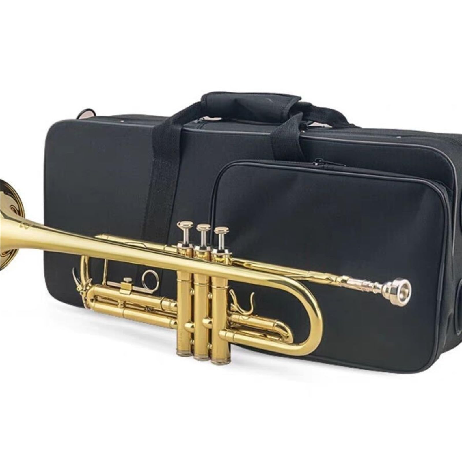 Trompeten B-Dur Messing Lack Gold Abgestufte Performance Band Anfänger