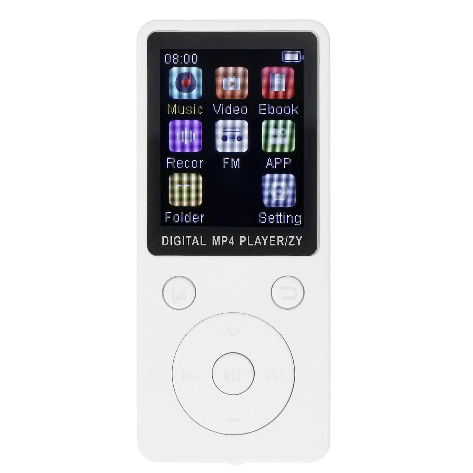 Fabater MP3 Player 1 8 Inch Color Screen Portable Music Player with Bluetooth 5 0 HiFi Sound Speaker