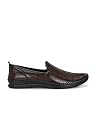 Kastava KS-130 Casual Synthetic Slip-On Ethnic Juties for Men Brown gallery image