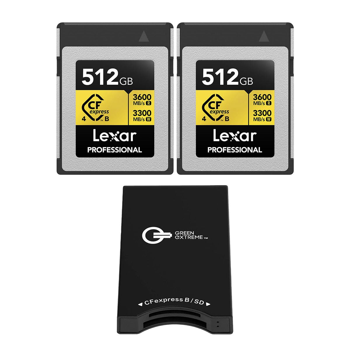 Lexar Gold Series Professional 512GB CFexpress Type-B Memory Card, 2-Pack, Bundle with USB-C Reader-picture-23