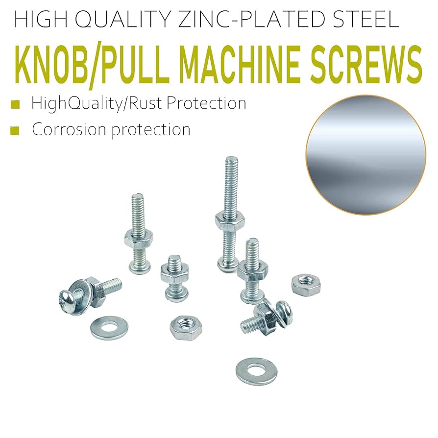 Amazon.com: T.K.Excellent Machine Screws and Hex Nuts and