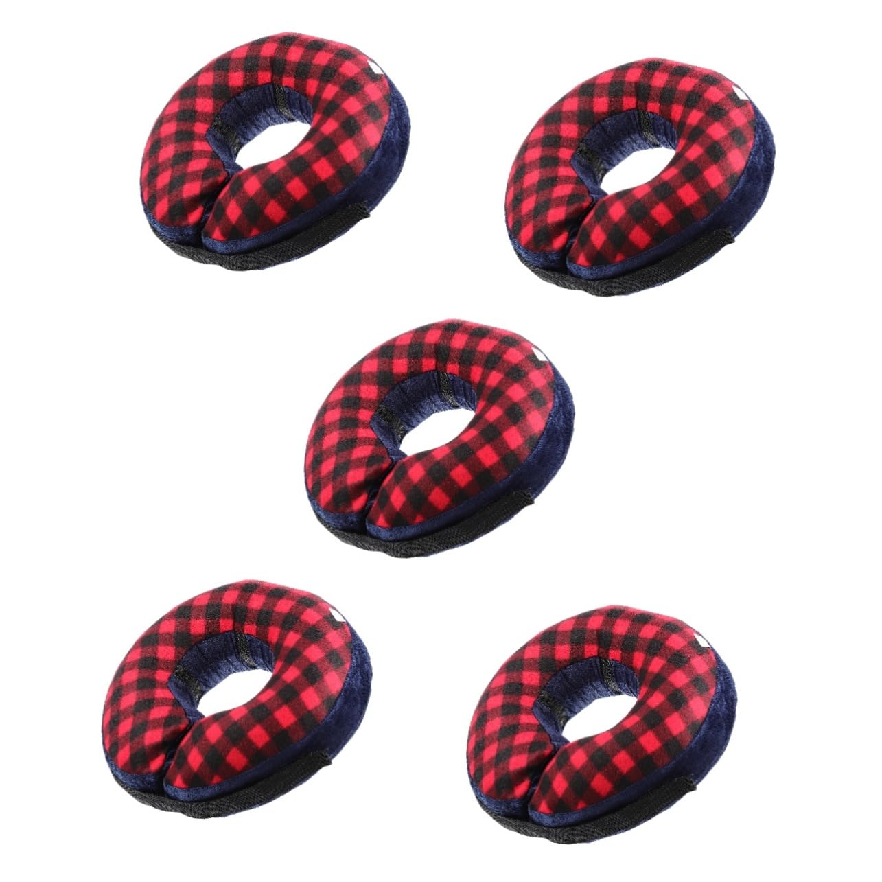 FRCOLOR 5piezas Collar De Inflable para Mascotas Collar Protector y Lavable Alternativa Cómoda para Perros y Gatos Después De Uso Baños y Acicalamiento