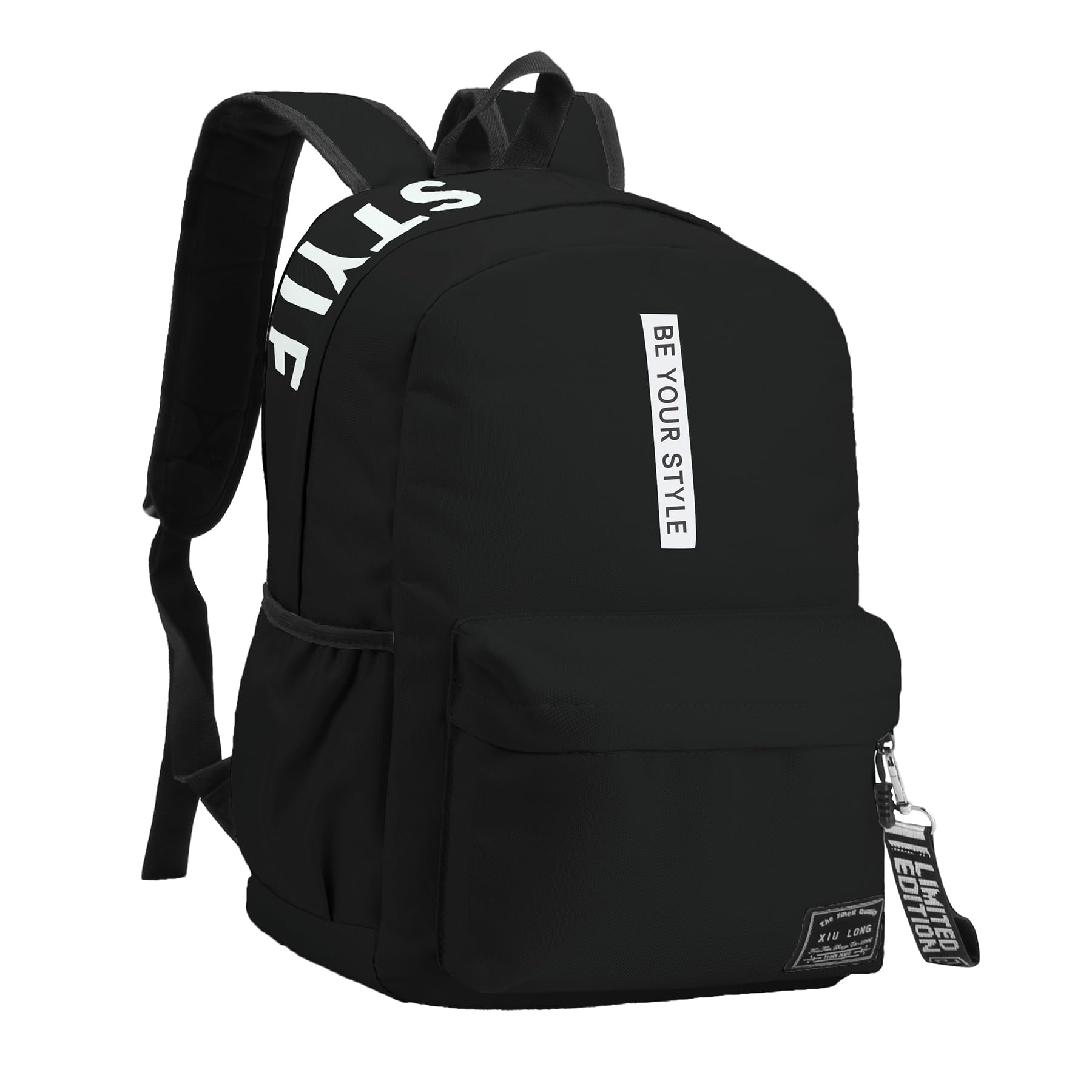 School Backpack for Men Teen Girls Aesthetic Laptop Student Bookbag for Middle High School and College