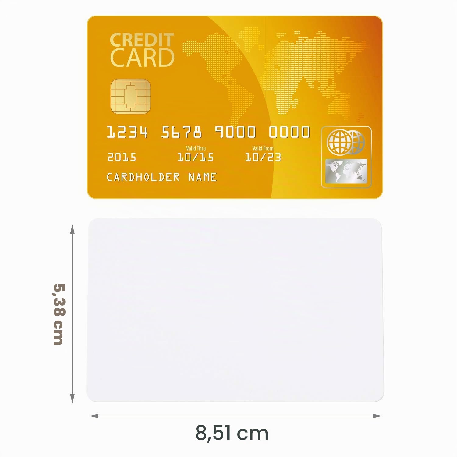 NTAG215 NFC Cartes, PVC Cartes NTAG 215 NFC Étiquettes Blanches Compatibles avec Tagmo et Amiibo pour Tous les Smartphones et Appareils Compatibles NFC (20 Pièces)