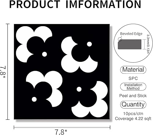 Miniatura 10 de COLAMO LUXURY Swatch - Azulejo adhesivo azul brillante, autoadhesivo en muro de cocina para pared de acento, impermeable, adhesivo de cerámica