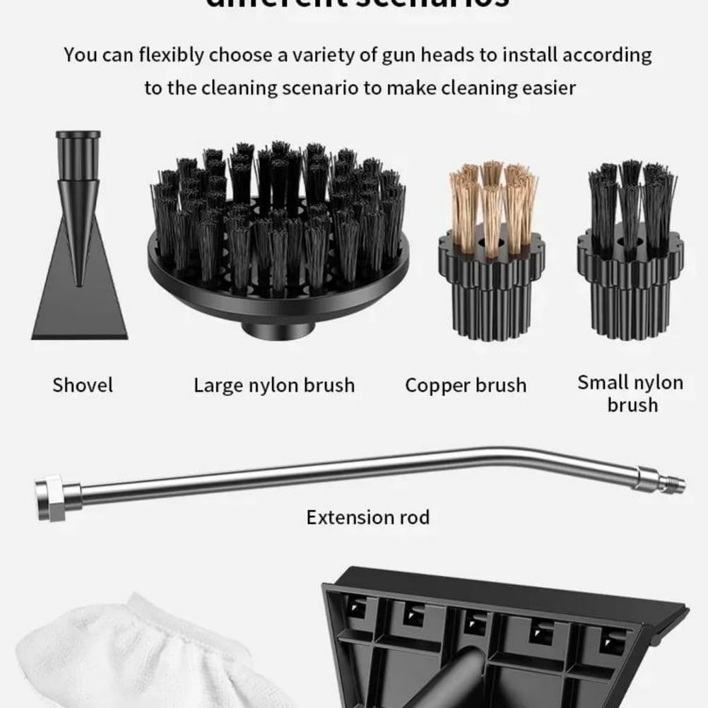 Portable Steam Cleaner High Temperature Household for Air Conditioner,Sofa,Kitchen Hood Car Handheld Steam Cleaner