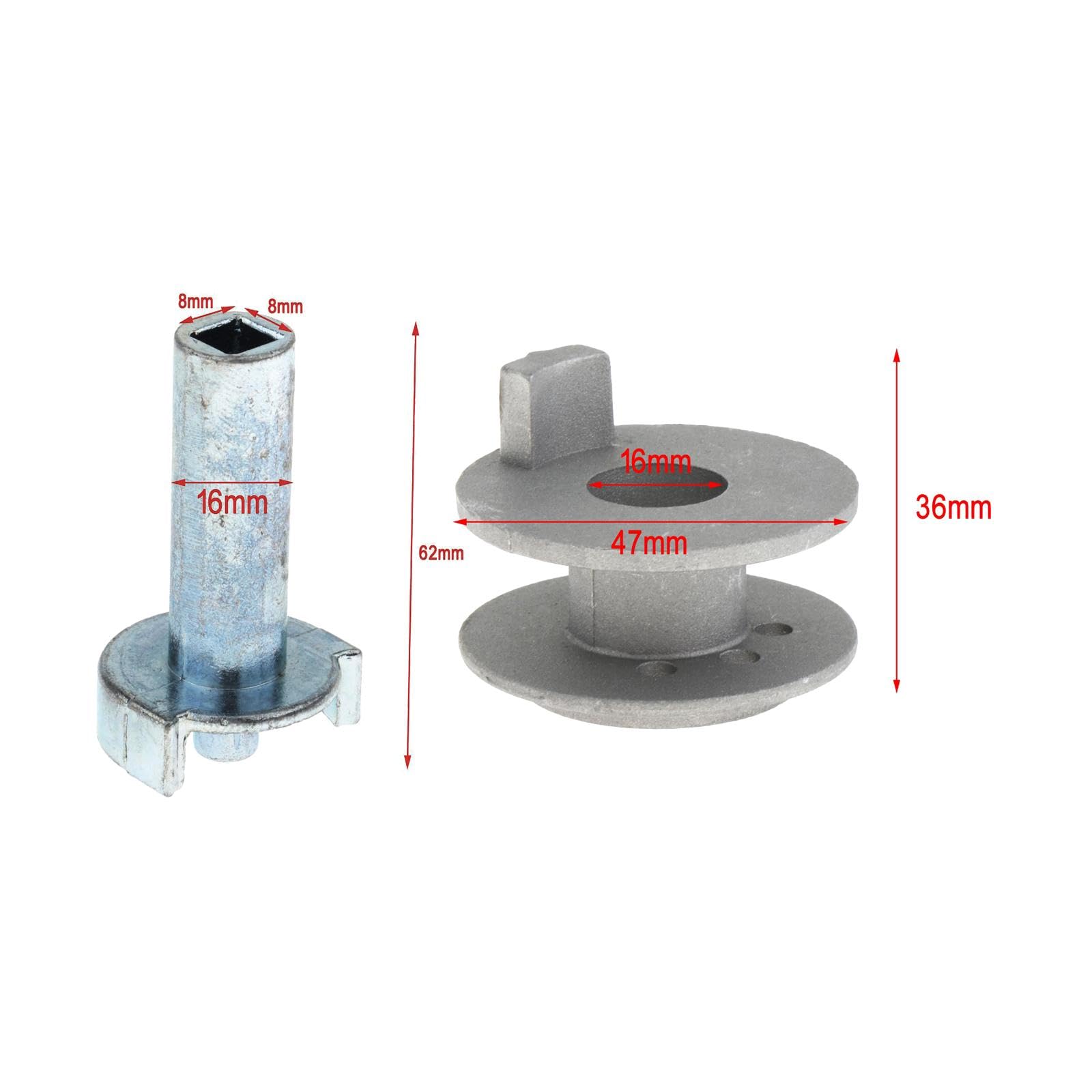 Kit De Réparation Parasol Avec Poulies En Acier – Lot De 4 Poulies Pour Corde De Parasol – Facile à Installer, Résistant - 11