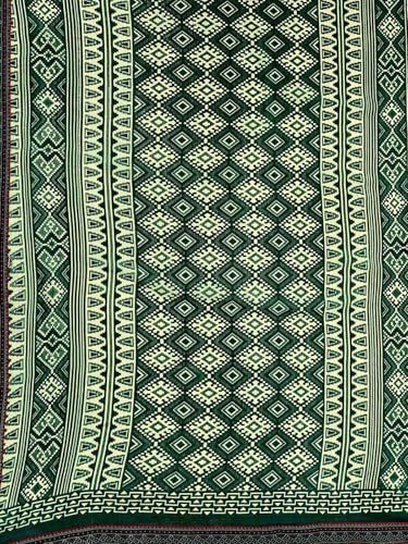Image of SIRIL Women's Georgette Printed Saree with Unstitched Blouse Piece