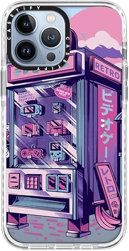 Miniatura 2 de CASETiFY Funda Impact para iPhone 13 Pro Max compatible con Magsafe - Máquina expendedora retro - Clear Frost