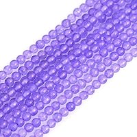 Vista 29 de JOE FOREMAN Cuentas redondas de piedra natural de jade rosa de 0.315 pulgadas para hacer joyas, cuentas de 15 pulgadas, piedras semipreciosas