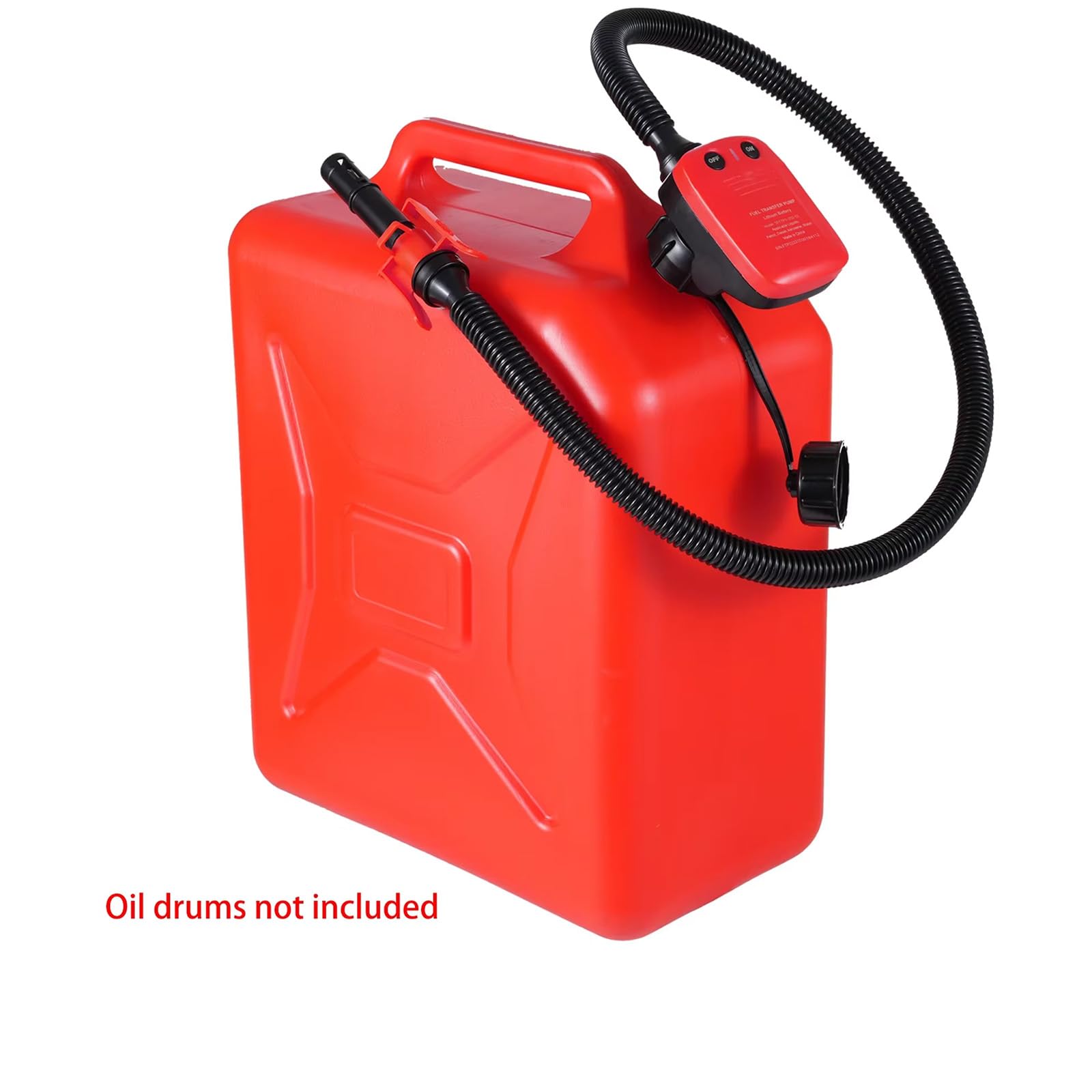 Pompe per Travaso Olio Efficienza con 3 Adattatori per Ugelli