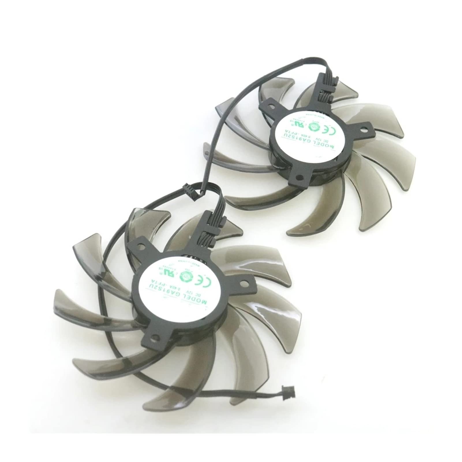 Youngran GA91S2U -PFTA DC12V 0.40A 4 Cable 4pin 85mm Vga Ventilador Compatible con Pensilvania L IT RTX2060 2060S GTX1660 1660S 1660 TI Tarjeta de gráficos Ventilador de enfriamiento Leisurely