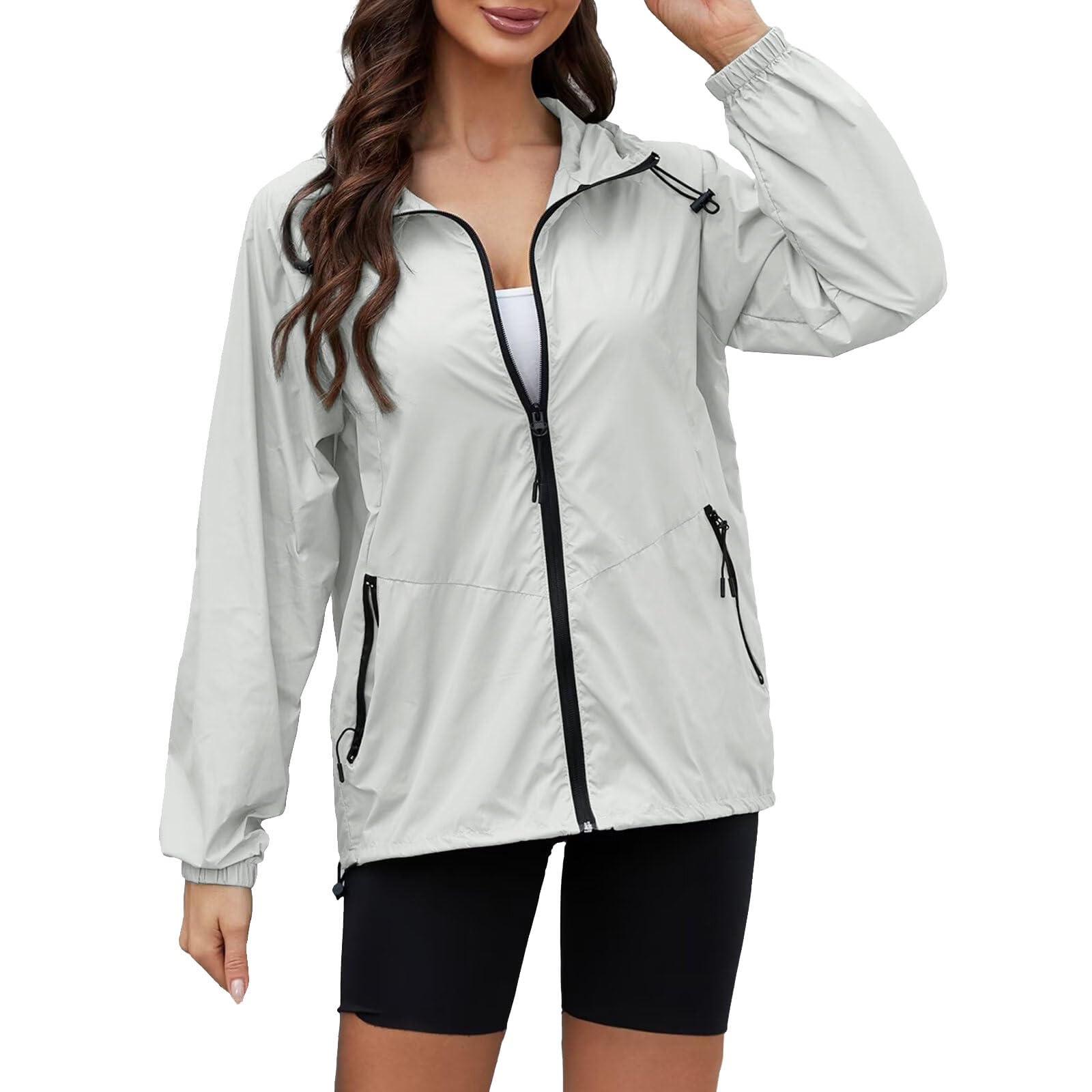 Poncho chubasquero para mujer impermeable que soluciona los días de lluvia 8