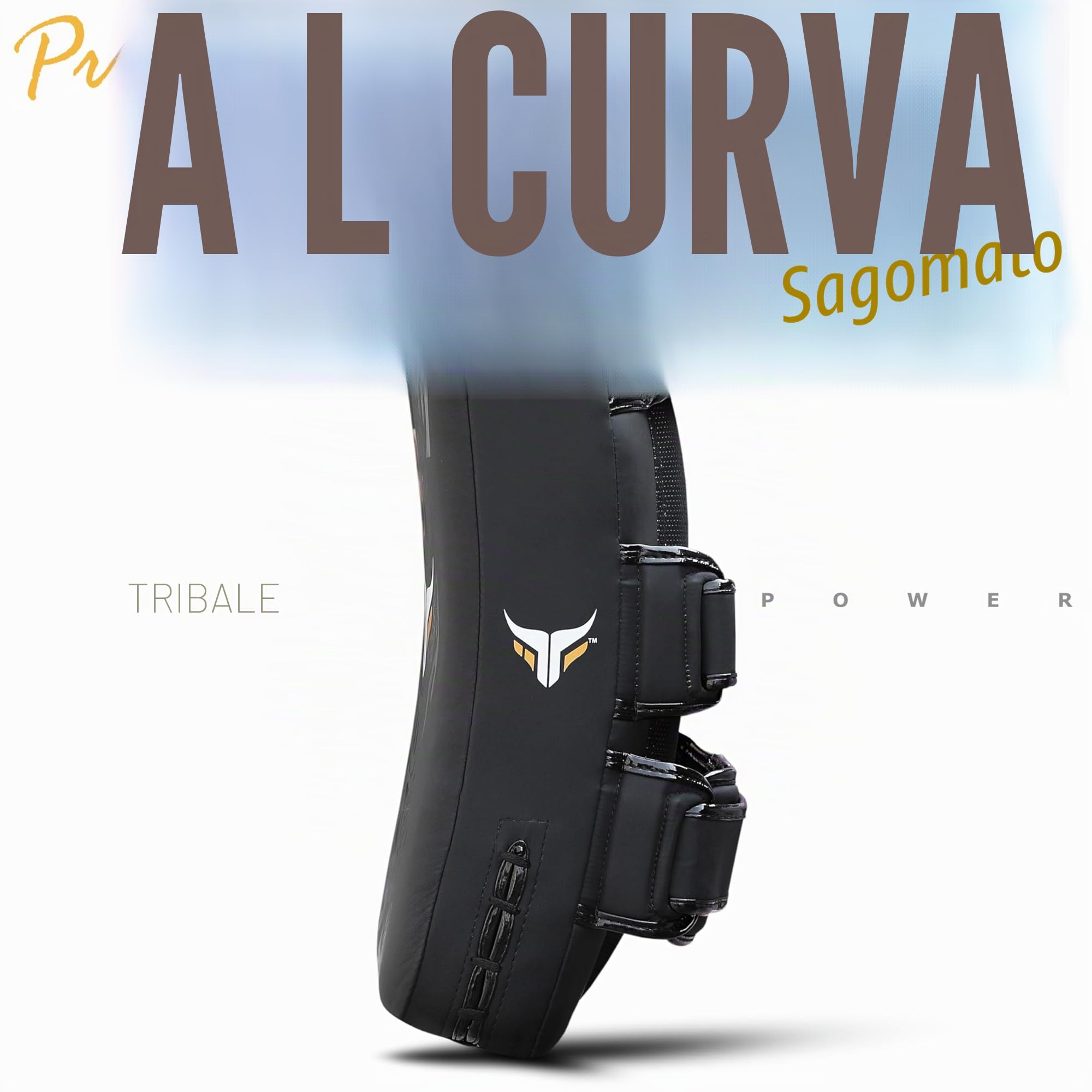 Mytra Fusion pao Muay Thai Calcio Curvo colpitori Muay Thai, Kickboxing, Arti Marziali, Karate Pizzicamento colpitori Kick