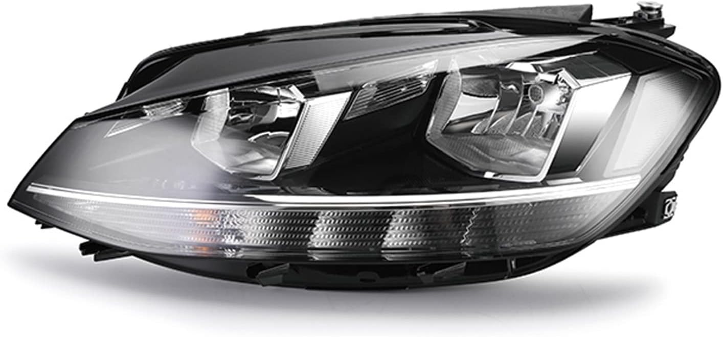 Front Bumper Headlight Headlamp Head Light Head Lamp Assembly Compatible With VW Golf 7.5 2018 2019 2020(Left side)