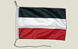  Bootsfahne Deutschland Reichsflagge - 30 x 40 cm