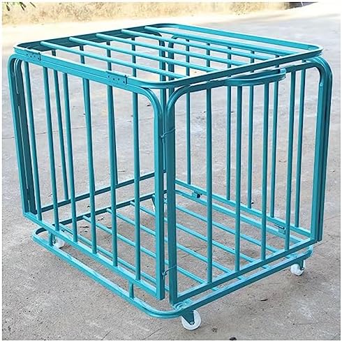 Heavy-Duty Multi-Sport Ball Storage Rack with Wheels & Lid - Ideal Organizer for Football, Soccer, Basketball, and Kindergarten Equipment - Space-Saving Solution