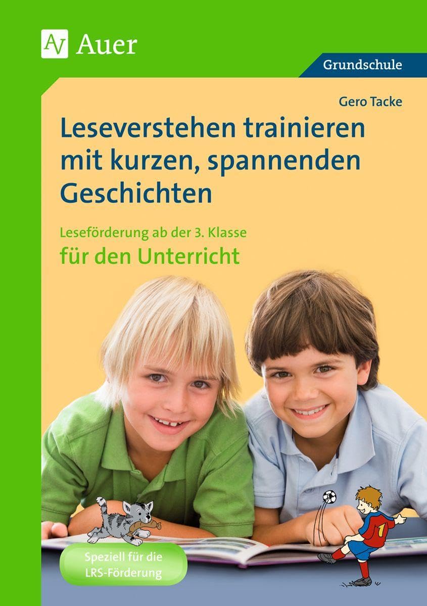 Leseverstehen Training – Kurzgeschichten für die 3. Klasse – 15 Geschichten
