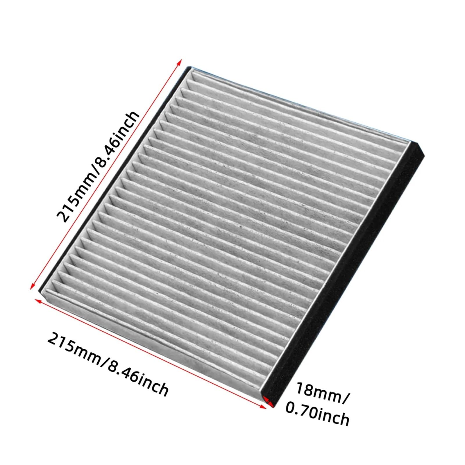 Filtro Abitacolo ai Carboni Attivi Filtro aria attivo al carbone attivo per abitacolo adatto per Toyota Avalon 2000-2004 CF10132 87139-06030 87139-32010 87139-YZZ05(5pcs)